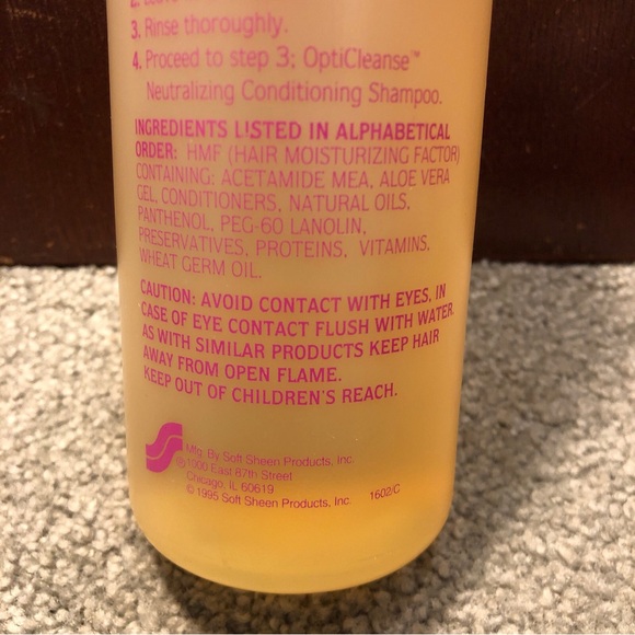 Soft Sheen Optimum Conditioning Synthesis III Step 2 Post Relaxer Normalizer 16 - Picture 4 of 8